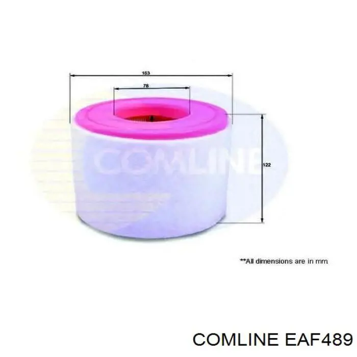 Купити EAF489 Comline Автомобільний фільтр повітря
