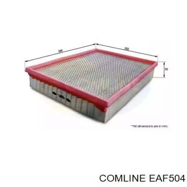 Фільтр повітряний EAF504 Comline