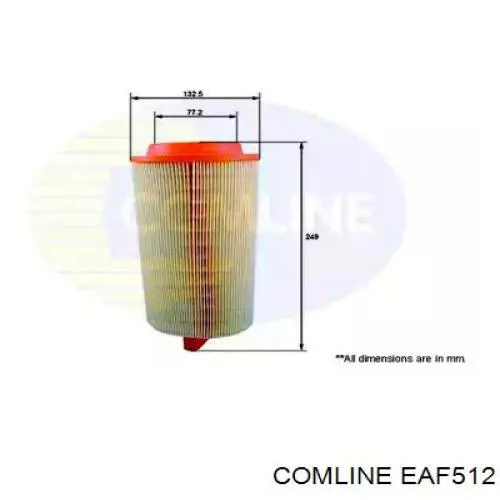 Фільтр повітряний EAF512 Comline