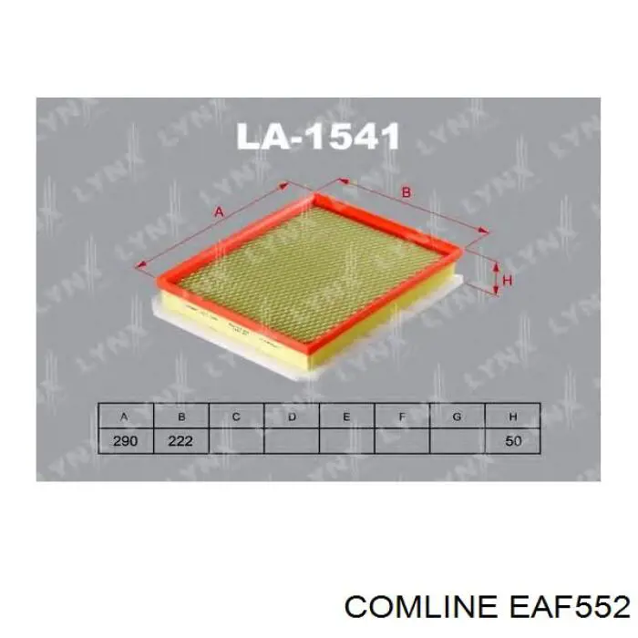 Повітряний фільтр EAF552 Comline