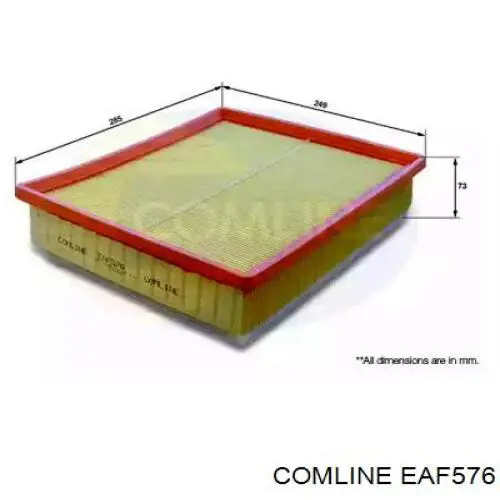 EAF576 Comline фільтр повітряний