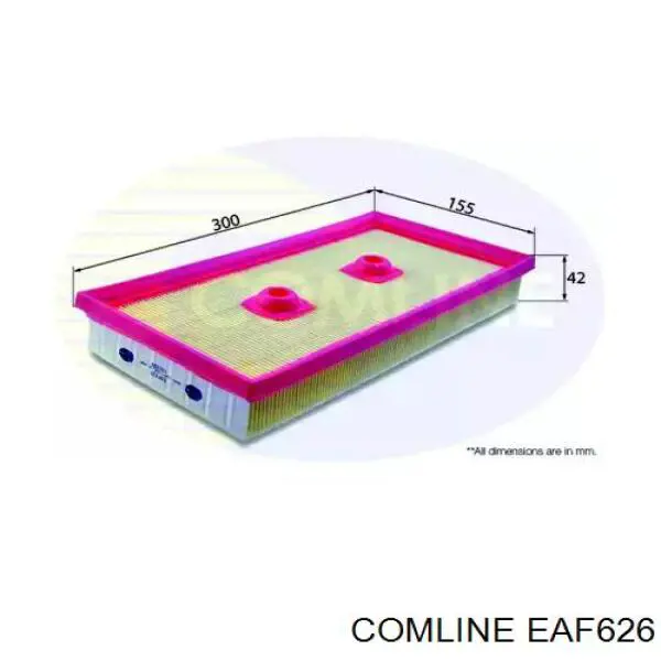 EAF626 Comline Повітряний фільтр двигуна