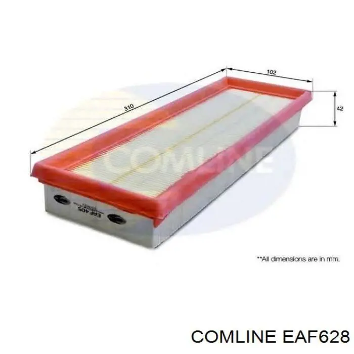 Повітряний фільтр EAF628 Comline