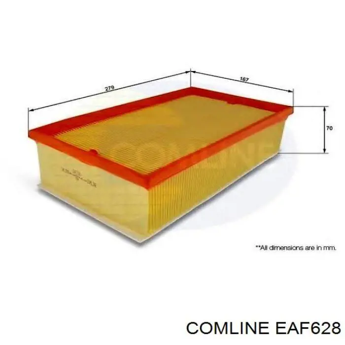 Купити EAF628 Comline Автомобільний фільтр повітря