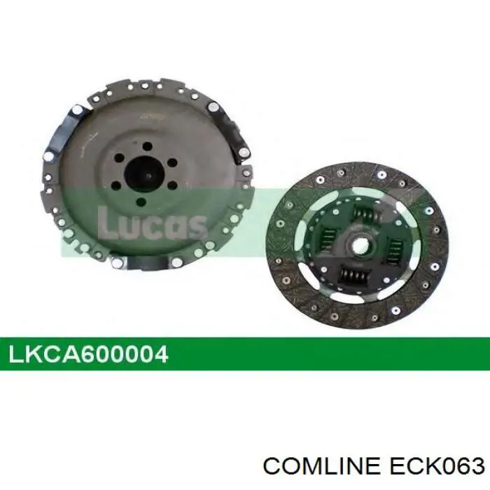 Купити ECK063 Comline Комплект зчеплення (диск, корзина, підшипник)