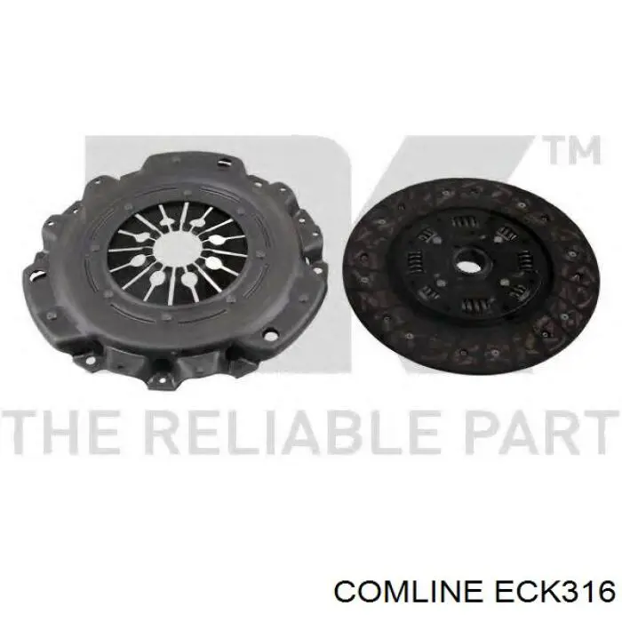 Комплект зчеплення (3 частини) Comline ECK316 ціна, від 140.43 USD