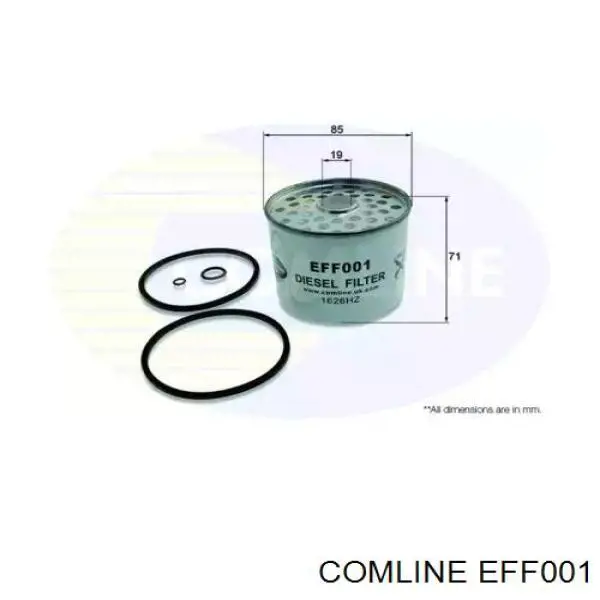 Купити EFF001 Comline Фільтр-відстійник палива грубої очистки