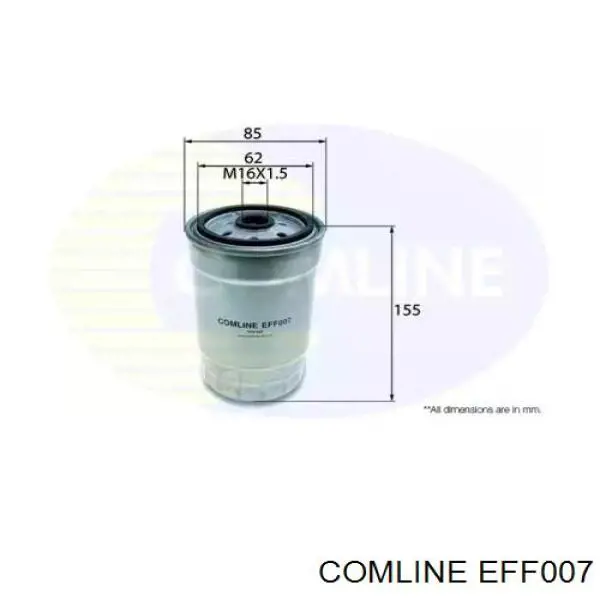 EFF007 Comline фільтр паливний