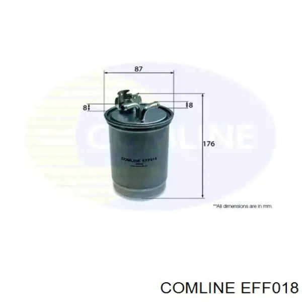 EFF018 Comline фільтр паливний