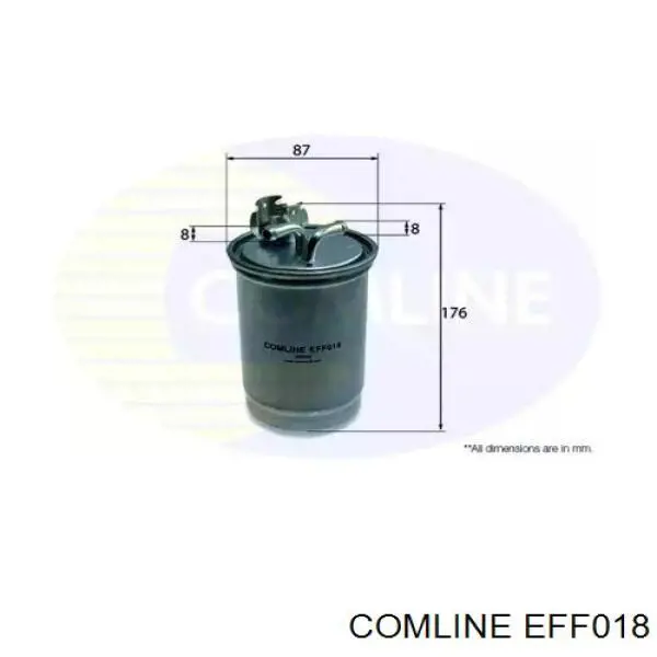 EFF018 Comline Фільтр палива