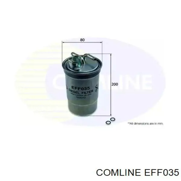 Фільтр тонкого очищення палива Comline EFF035 ціна, від 9.76 USD