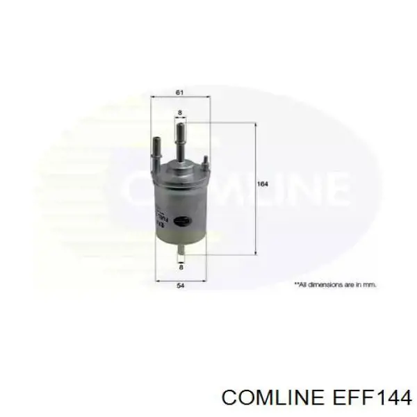 EFF144 Comline Фільтр палива