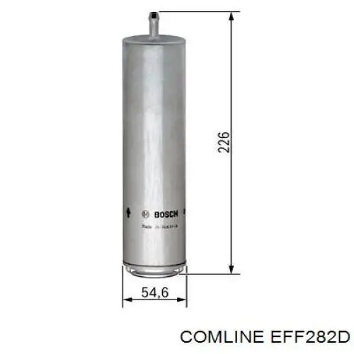Фільтр тонкого очищення палива Comline EFF282D ціна, від 21.28 USD