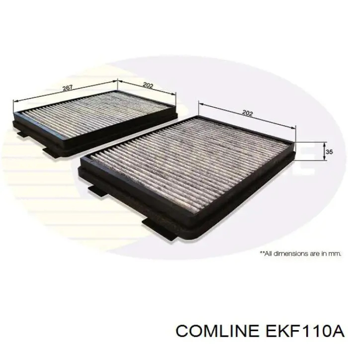 EKF110A Comline фільтр салону