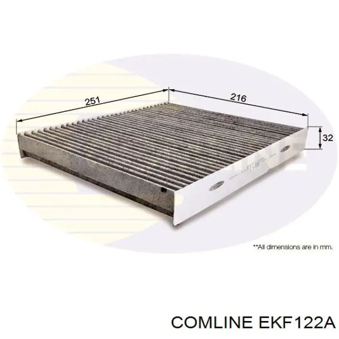 EKF122A Comline фільтр салону