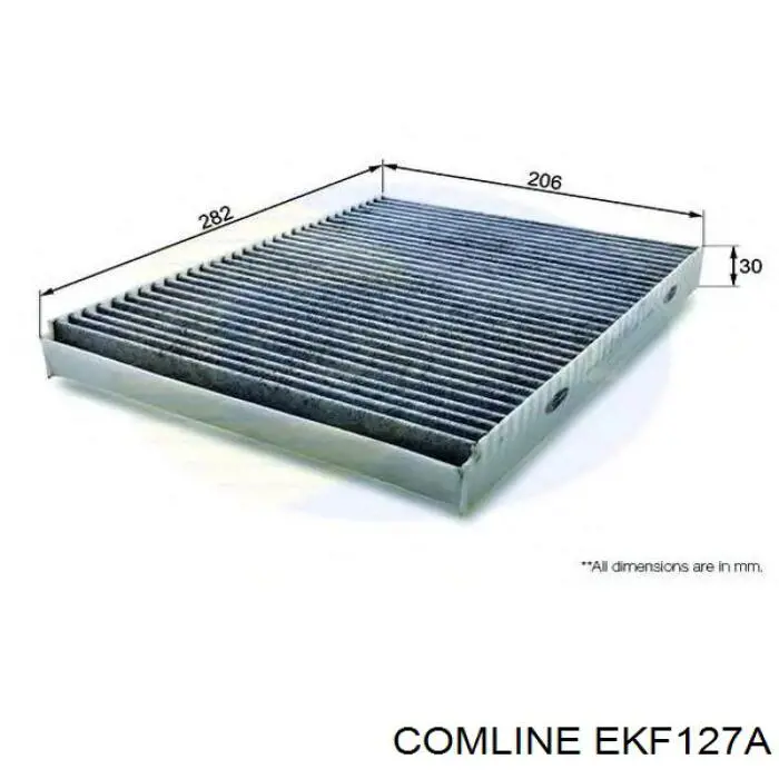 EKF127A Comline фільтр салону