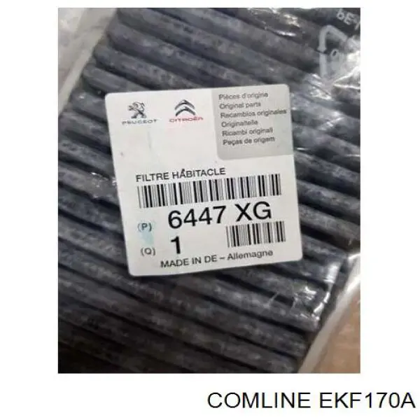 Купити EKF170A Comline Фільтр салону вугільний