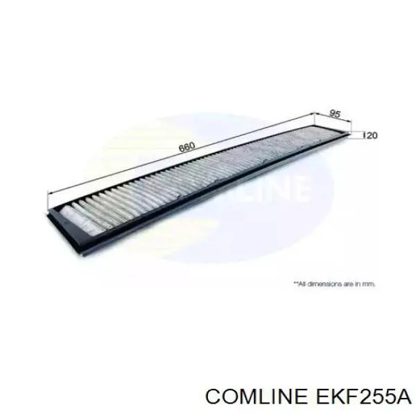 EKF255A Comline Внутрішньосалонний фільтр