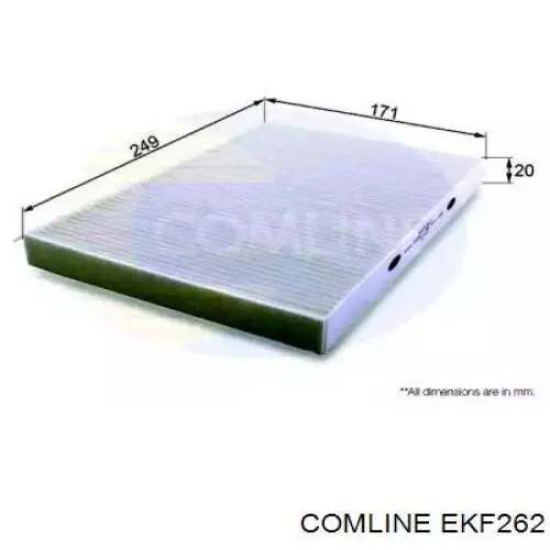 EKF262 Comline Внутрішньосалонний фільтр