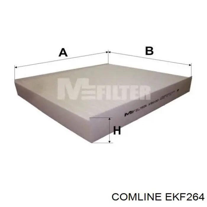 Фільтр повітряний обігрівача Comline EKF264 ціна, від 5.67 USD
