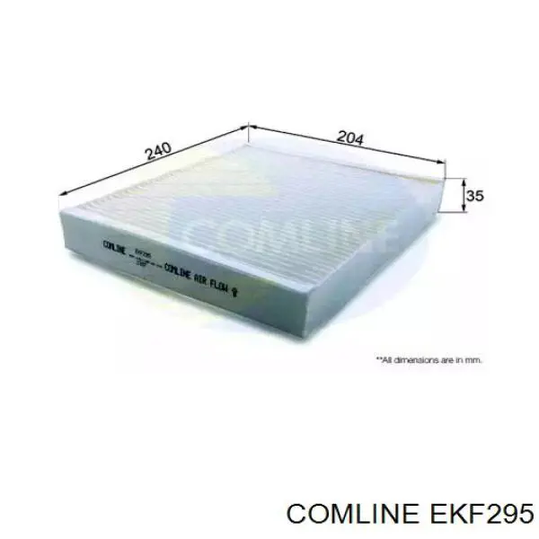 EKF295 Comline фільтр салону