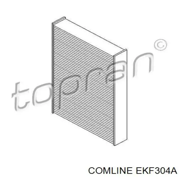 Купити EKF304A Comline Фільтр салону вугільний
