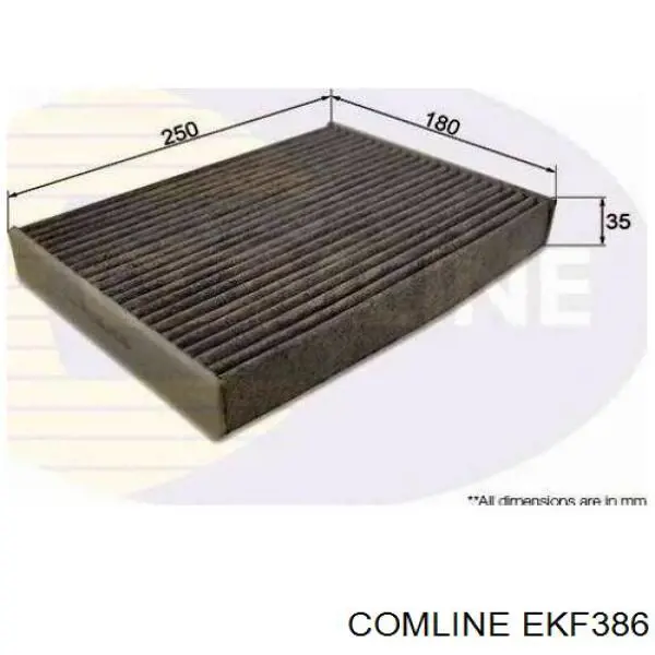 Купити EKF386 Comline Фільтр салону вугільний