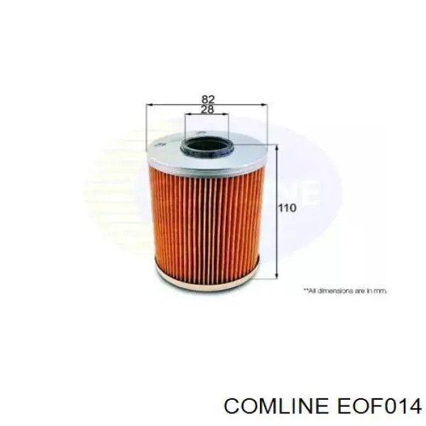 EOF014 Comline Фільтр масла