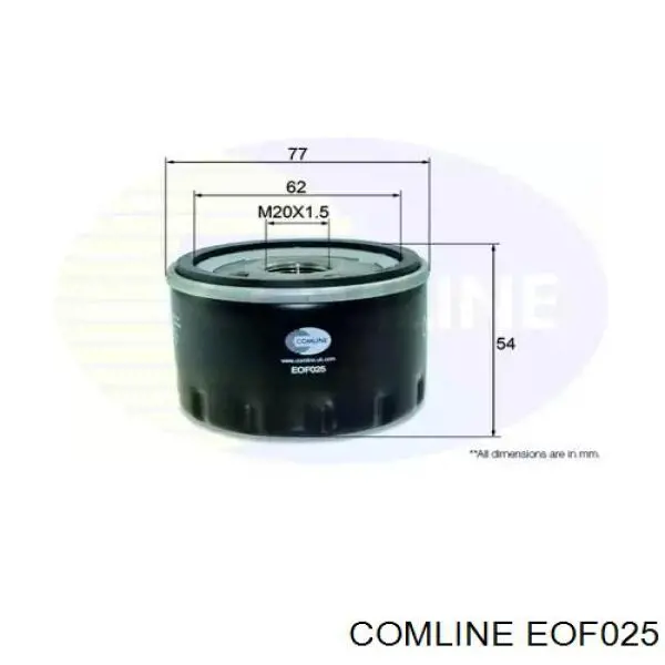 EOF025 Comline Фильтр масляный
