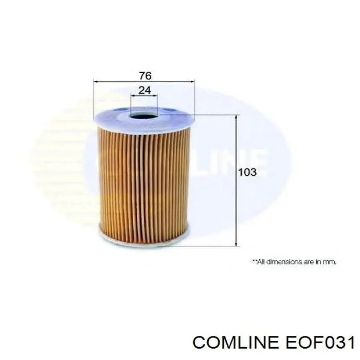 Масляний фільтр EOF031 Comline