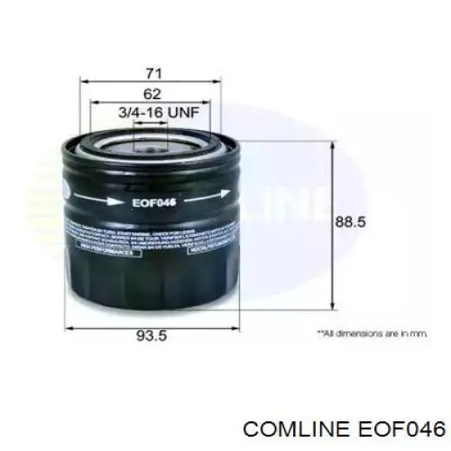 EOF046 Comline Фільтр масла