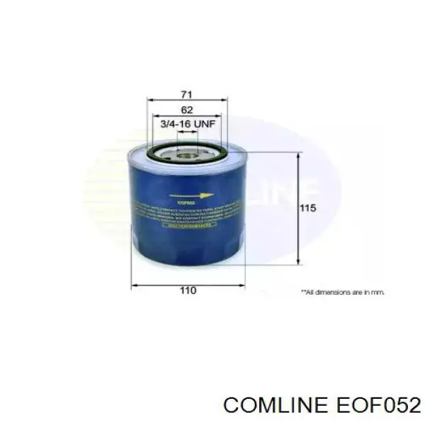 Масляний фільтр двигуна Comline EOF052 ціна, від 10.65 USD