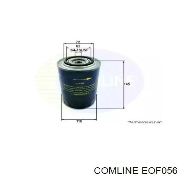 EOF056 Comline Фільтр масла