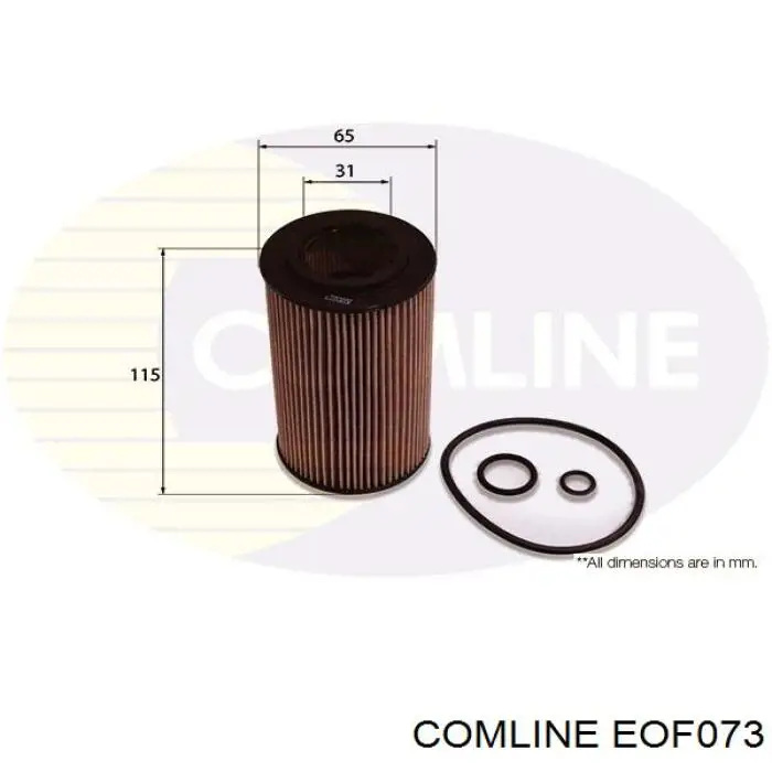 EOF073 Comline Фільтр масла