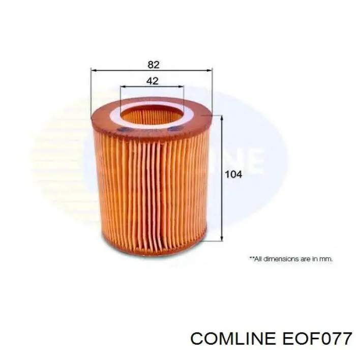 Купити EOF077 Comline Фільтр очищення масла відцентровий