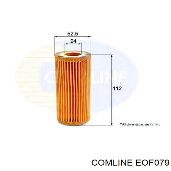 Фільтр масляний EOF079 Comline