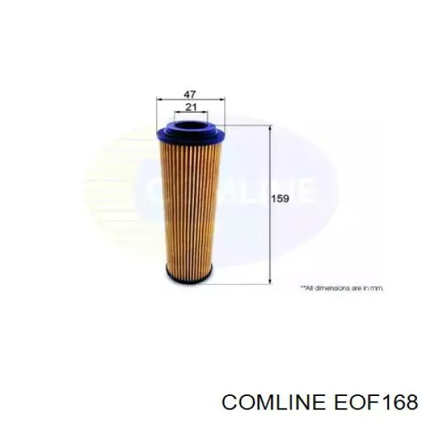 EOF168 Comline Фільтр масла