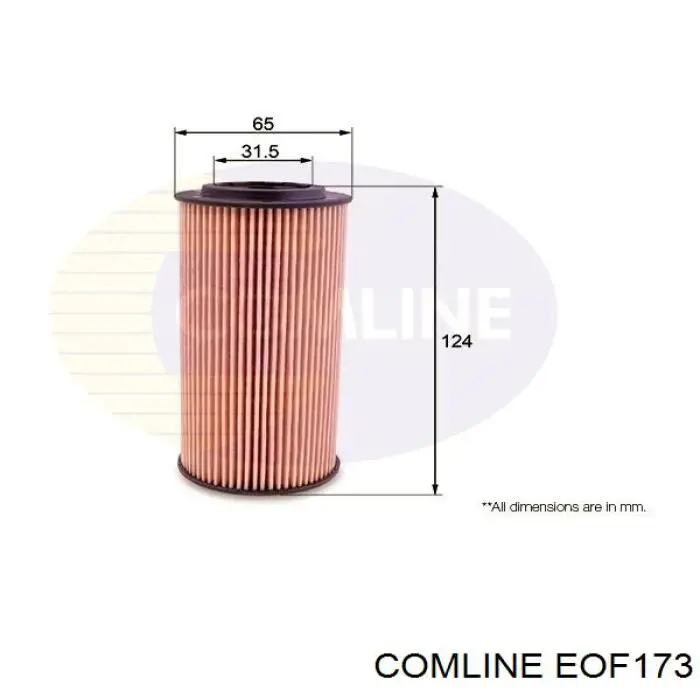 Фільтр масляний EOF173 Comline