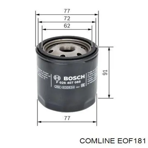 Купити EOF181 Comline Фільтр очищення масла відцентровий