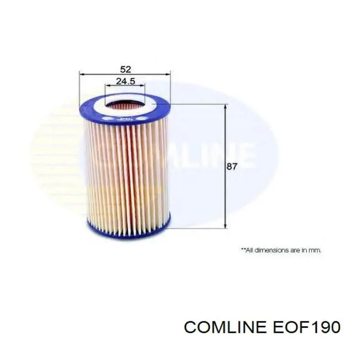 Купити EOF190 Comline Фільтр очищення масла відцентровий