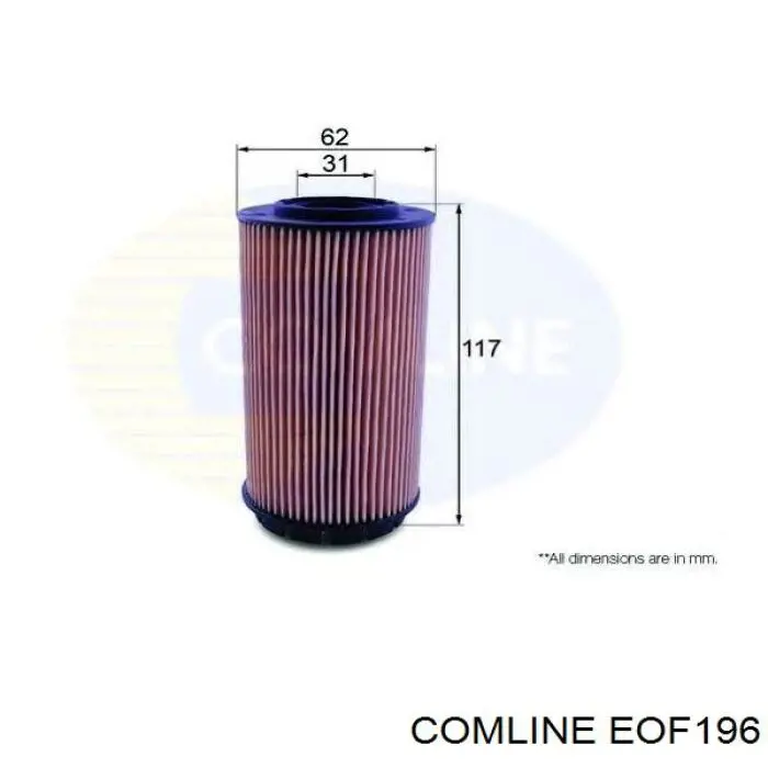 Купити EOF196 Comline Корпус масляного фільтра