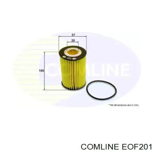 Купити EOF201 Comline Фільтр очищення масла відцентровий