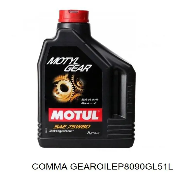 GEAROILEP8090GL51L Comma Масло АКПП