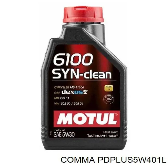 Купити PDPLUS5W401L Comma Масло