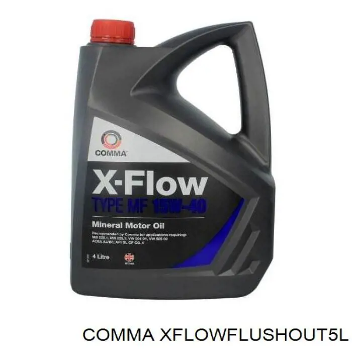 Очисник масляної системи XFLOWFLUSHOUT5L Comma