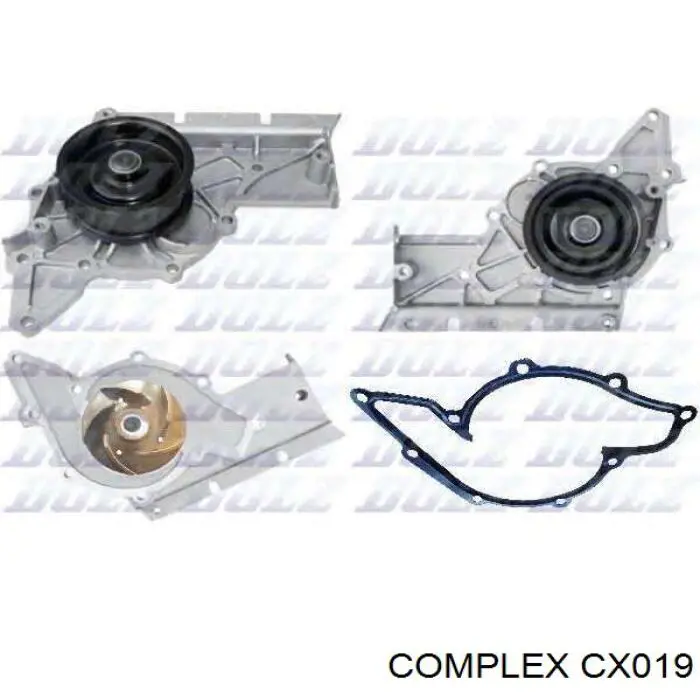 Комплект підшипник маточини передньої CX/Complex CX019 ціна, від 6.06 USD