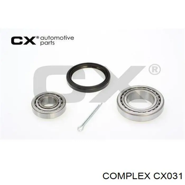 Комплект підшипник маточини передньої CX/Complex CX031 ціна, від 8.19 USD
