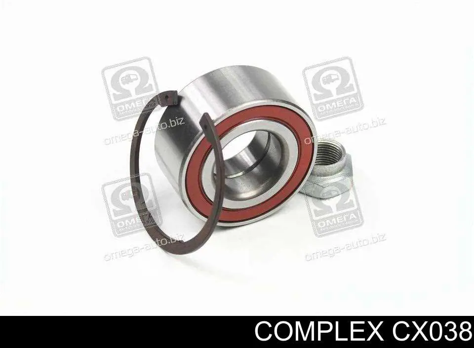 Комплект підшипник маточини передньої CX/Complex CX038 ціна, від 11.95 USD