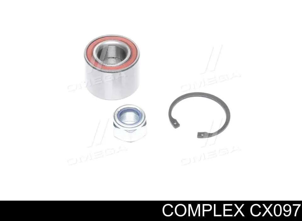 Підшипник маточини задньої CX/Complex CX097 ціна, від 11.82 USD