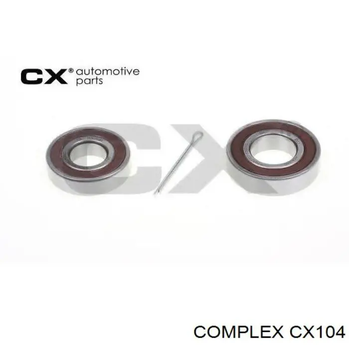 CX104 CX/Complex підшипник маточини задньої